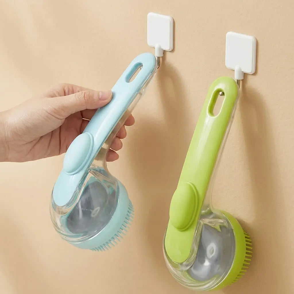Revolutionary 2-In-1 Pet Bath & Grooming Brush with Soap Dispenser - Enhance Your Dog & Cat's Bathing Experience!