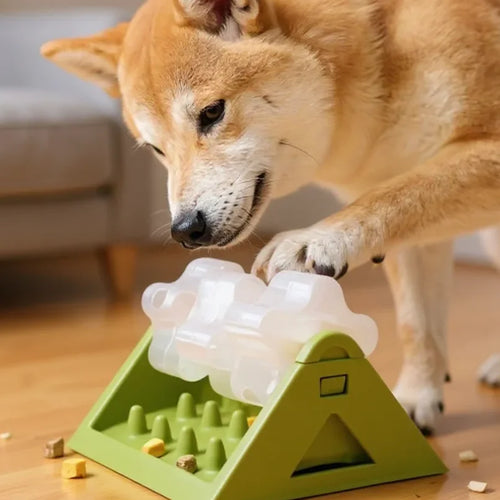 Interactive Dog Food Dispenser Toy - Engaging Puzzle Feeder with Durable Leak-Proof Design for Healthy Slow-Feeding Fun