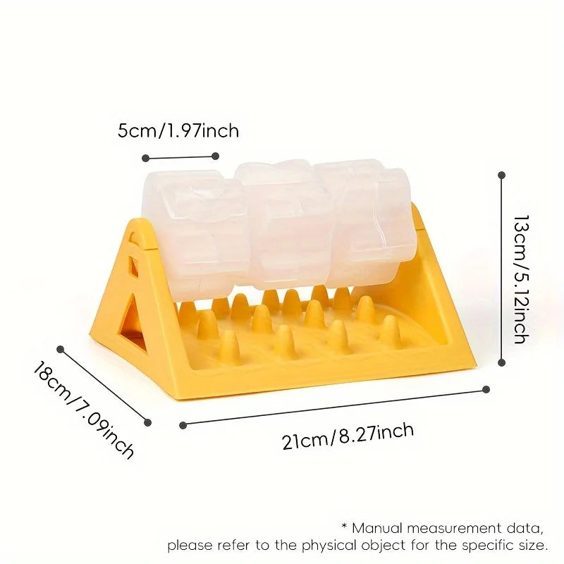 Interactive Dog Food Dispenser Toy - Engaging Puzzle Feeder with Durable Leak-Proof Design for Healthy Slow-Feeding Fun
